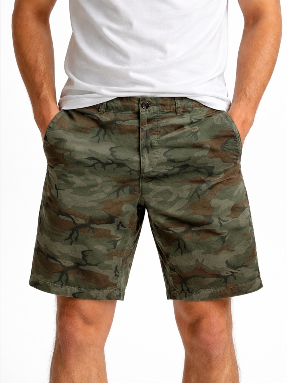 J. Crew Shorts with Camouflage Design